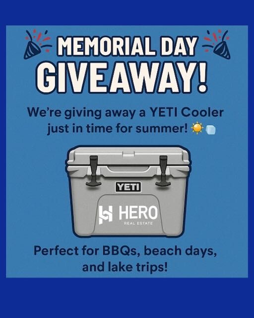 Hero Real Estate Memorial Giveaway